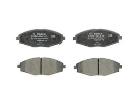 BOSCH 0 986 424 512 Brake pad set
