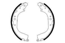 BOSCH 0 986 487 354 Brake shoe set