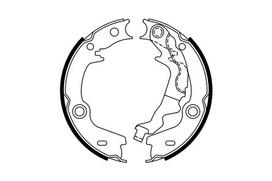 BOSCH 0 986 487 761 Brake shoe set