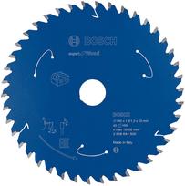 pjovimo diskas medienai - Pjovimo diskas medienai Bosch Expert for Wood; 140x20 mm; Z42; 5° - 1 nuotrauka
