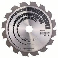 Pjovimo diskas medienai Bosch CONSTRUCT WOOD; 235x2,8x30,0 mm; Z16; 15°