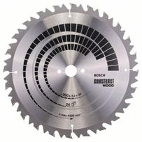 Pjovimo diskas medienai Bosch CONSTRUCT WOOD; 350x3,2x30,0 mm; Z24; 20°