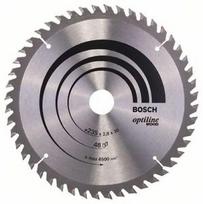 Pjovimo diskas medienai Bosch OPTILINE WOOD; 235x2,8x30,0 mm; Z48; 15°