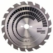 Pjovimo diskas medienai Bosch CONSTRUCT WOOD; 300x3,2x30,0 mm; Z20; 15°
