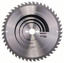 Pjovimo diskas medienai Bosch OPTILINE WOOD; 300x3,2x30,0 mm; Z48; 10°