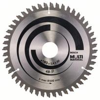 Pjovimo diskas medienai Bosch MULTI MATERIAL; 180x2,4x30,0 mm; Z48; -5°
