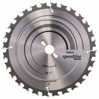 Pjovimo diskas medienai Bosch SPEEDLINE WOOD; 300x3,2x30,0 mm; Z28; 15°
