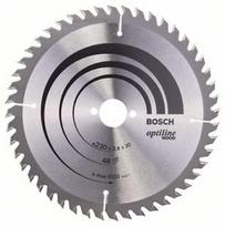 Pjovimo diskas medienai Bosch OPTILINE WOOD; 230x2,8x30,0 mm; Z48; 15°