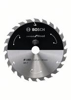 Pjovimo diskas medienai Bosch Standard for Wood 2608837676; 160 mm