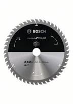 pjovimo diskas medienai - Pjovimo diskas medienai Bosch Standard for Wood 2608837687; 165 mm - 1 nuotrauka