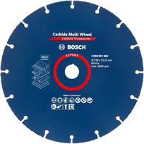 Pjovimo diskas Bosch 2608901682; 230x22,23 mm