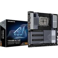 pagrindine plokste dr5 - Gigabyte TRX50 AI Top Mainboard, Sockel sTR5, AMD TRX50, E-ATX - DDR5 TRX50 AI TOP - 1 nuotrauka