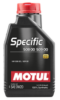 Variklio alyva MOTUL SPECIFIC 508 00 509 00 0W20 1L