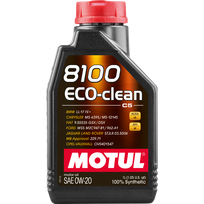 Variklio alyva MOTUL 8100 ECO-CLEAN 0W20 1L