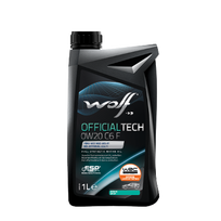 Variklio alyva WOLF OFFICIALTECH 0W20 C6 F 1L