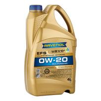 Variklio alyva RAVENOL EFS 0W20 4L