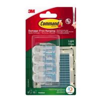3m command - Lempų segtukai girliandoms 3M Command, 8 vnt - 2 nuotrauka