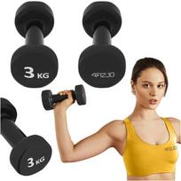 svarmenys 3 kg - Klasikiniai hanteliai 4Fizjo, 3 kg - 1 nuotrauka