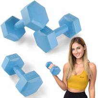 hanteliai 2 kg - Bituminiai hanteliai 4Fizjo, 2x2 kg - 1 nuotrauka
