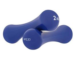 8 kg svarmenys - 8 formos hanteliai, 2x2 kg - 1 nuotrauka