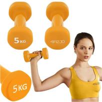 hanteliai 2 x 5 kg - Klasikiniai hanteliai 4Fizjo, 2x5 kg - 1 nuotrauka