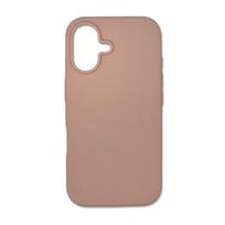 Riff "Slim silicone back case for iPhone 16" Powder pink