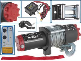traukimo gerve 12v - Elektrinė traukimo gervė 12V su pultu 2T - 2 nuotrauka