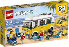 LEGO CREATOR Saulėtasis autobusiukas 8-12 metų vaikams 31079