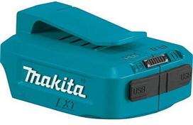 4v ikroviklis - Akumuliatorių adapteris Makita SEBADP05, 18 V, 2 x USB - 1 nuotrauka