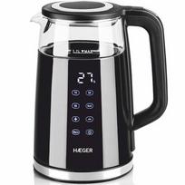 elektrinis virdulys 1.7 l - Haeger EK-DIG.028A Black (Juodas) - 2 nuotrauka