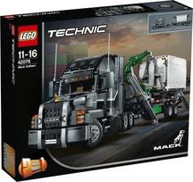 sunkvezimio su priekaba - LEGO Technic Mack su sunkvežimio priekaba 42078 - 1 nuotrauka