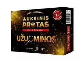 stalo zaidimas auksinis protas - Stalo žaidimas Auksinis Protas "Užuominos" - 1 nuotrauka