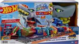 Mattel Hot Wheels City Ultra Shark Car Wash HTN82