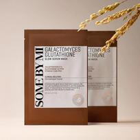 glutathione - SOME BY MI Galactomyces Glutathione Glow Serum Mask - veido kaukė - 1 nuotrauka