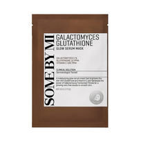glutathione - SOME BY MI Galactomyces Glutathione Glow Serum Mask - veido kaukė - 2 nuotrauka