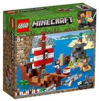 lego konstruktoriai laivai - LEGO Minecraft Piratų laivo nuotykiai 21152 - 2 nuotrauka
