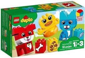 lego vaikams - LEGO DUPLO Mano pirmasis gyvūnėlių galvosūkis 1-3 metų vaikams 10858 - 1 nuotrauka