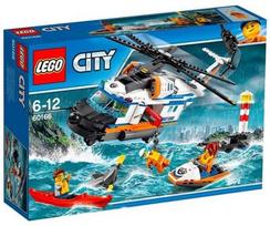 lego sraigtasparnis - LEGO City Heavy-duty Rescue Helicopter 60166 - 1 nuotrauka