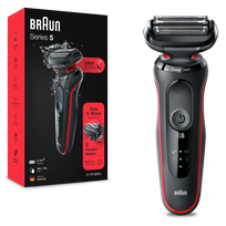 braun barzdaskute - Braun 50-R1000s Red - 2 nuotrauka