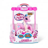 baby alive - Žaislinis gyvūnas vienaragis Zuru Pets Alive My Magical - 1 nuotrauka