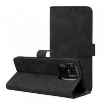 telefonu deklai redmi 10c - Riff Tender book case for Xiaomi Redmi 10C Black - 1 nuotrauka