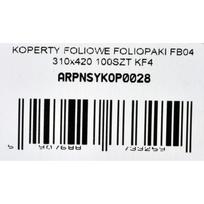 termo maiseliai - FOLIJOS VOKAI FB03 260X350 100VNT. KF3 - 2 nuotrauka