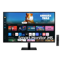 monitor 27 1080 - Samsung Smart Monitor M5 LS27DM500EUXDU 27" VA 16:9 - 2 nuotrauka