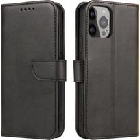 flip telefonai - Hurtel "Magnet Case TCL 305" Black - 1 nuotrauka