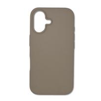 Riff "Slim silicone back case for iPhone 16" Grey