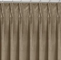 Užuolaidos Vila Velvet Flex 75 Smėlio spalvos 135x225 - Atgauk 20%