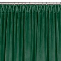 Homede Užuolaidos VELVET PLEAT D 75 BGREEN 135x300 - Atgauk 20%