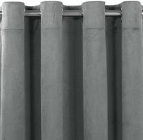 Homede Užuolaidos VELVET EYELETS S CHARCOAL 265x225 - Atgauk 20%