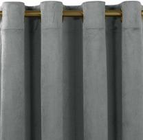 Homede Užuolaidos VELVET EYELETS G CHARCOAL 400x300 - Atgauk 20%