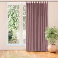 Homede Užuolaidos CHENILLE TAB ROSE 140x225 - Atgauk 20%